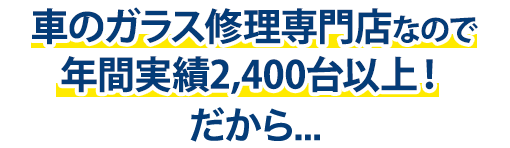 Link thriveは年間実績2,400台以上！だから…